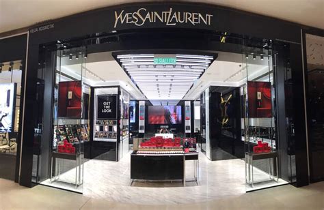 largest ysl boutique.